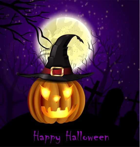 Halloween fond effrayant — Image vectorielle