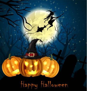 spooky Halloween geçmiş