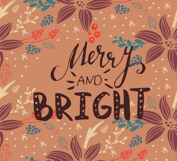 Noel kartı köknar ağacı