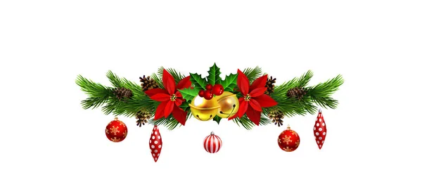 Noel öğeleri tasarımlarınız için — Stok Vektör