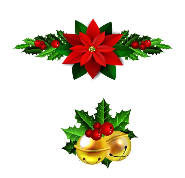 Christmas element för din design — Stock vektor