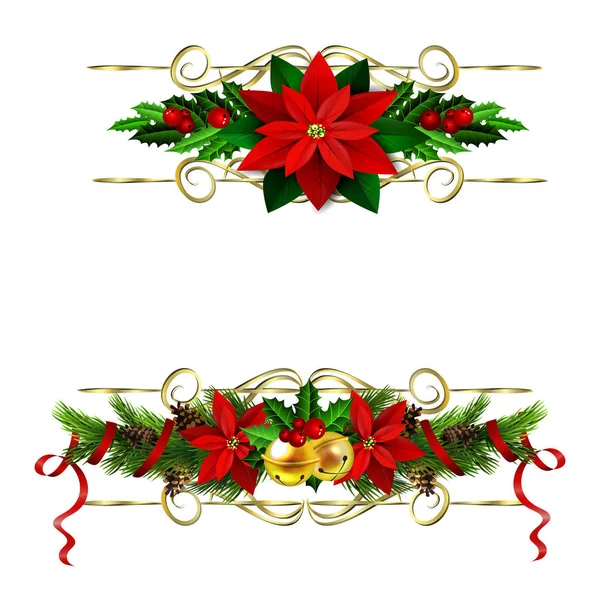 Christmas element för din design — Stock vektor