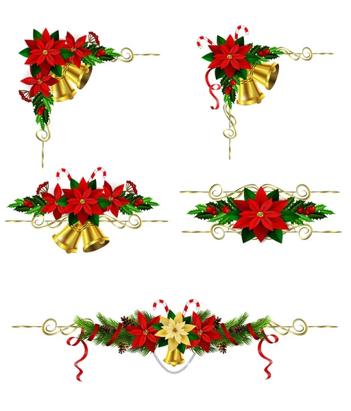 Elementos de Natal para seus projetos —  Vetores de Stock