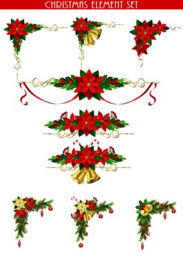 Noel öğeleri tasarımlarınız için
