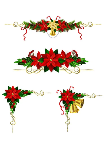 Christmas element för din design — Stock vektor