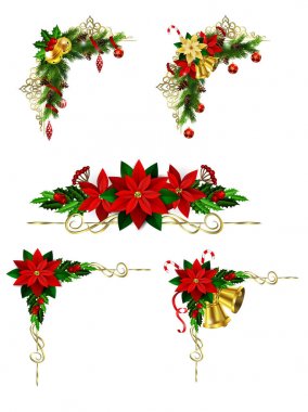 Noel öğeleri tasarımlarınız için