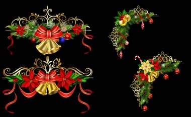 Noel öğeleri tasarımlarınız için