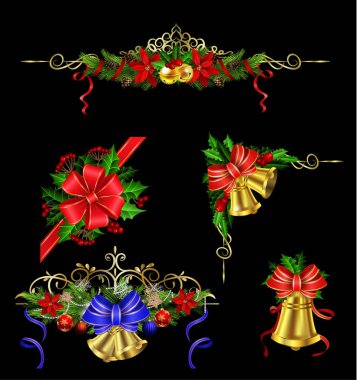 Noel öğeleri tasarımlarınız için