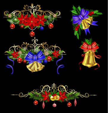 Noel öğeleri tasarımlarınız için