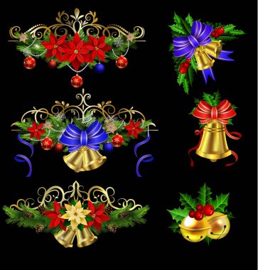 Noel öğeleri tasarımlarınız için