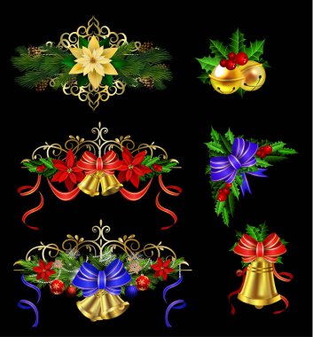 Noel öğeleri tasarımlarınız için