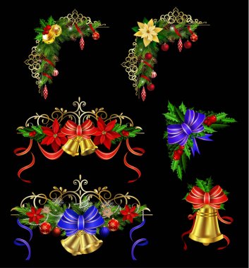 Noel öğeleri tasarımlarınız için