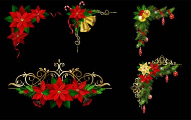 Noel öğeleri tasarımlarınız için