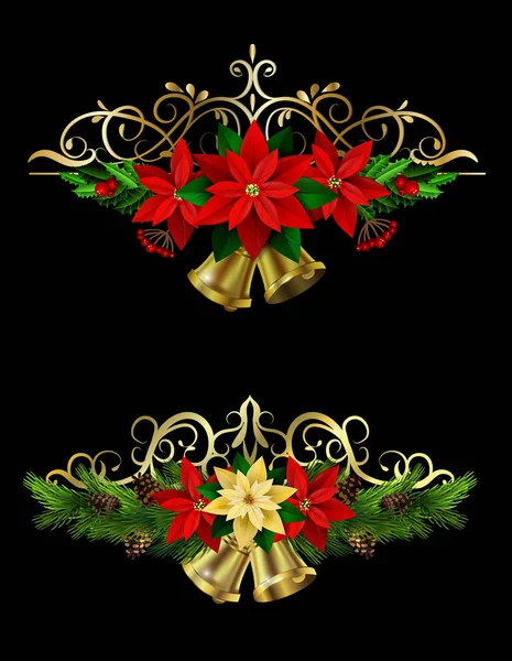 Christmas elements for your designs — Stock Vector