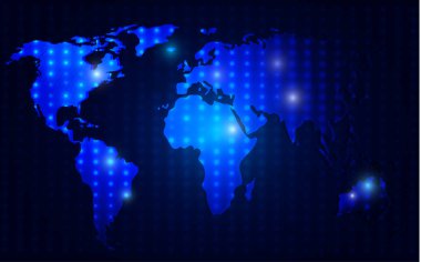 Grafik arka plan iletişim