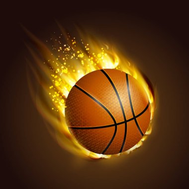 Ateşe uçan basketbol