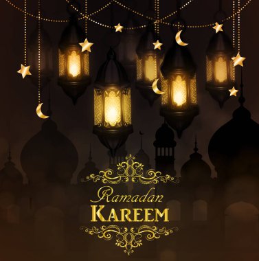Ramazan Kareem, tebrik arka plan