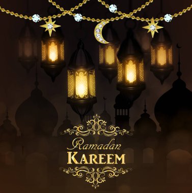 Ramazan Kareem, tebrik arka plan