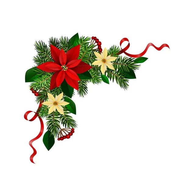 Christmas flower — Stock Vector © sarininka #2237953