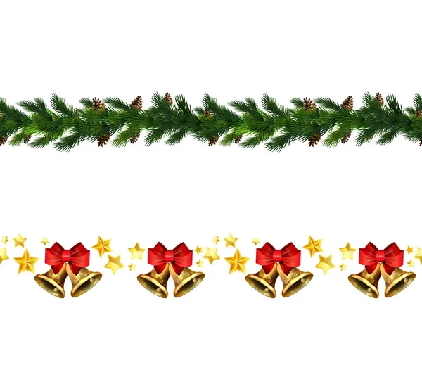 Elementi natalizi per i tuoi disegni — Vettoriale Stock