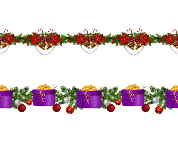 Noel öğeleri tasarımlarınız için — Stok Vektör