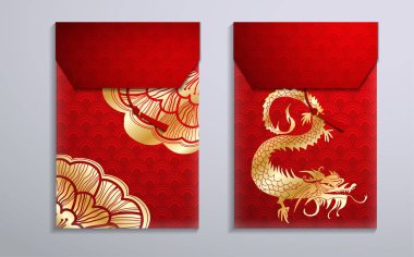 Yeni yıl için kırmızı zarf paketi ayarlandı