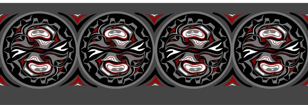 Abstrait fond indigène nord-américain — Image vectorielle