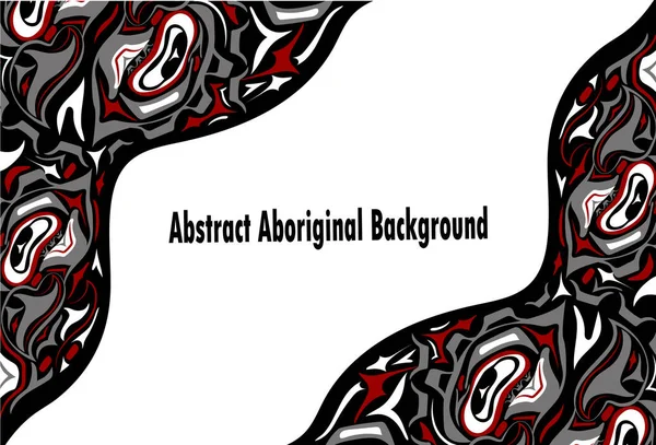 Abstrakt bakgrund infödda nordamerikanska — Stock vektor