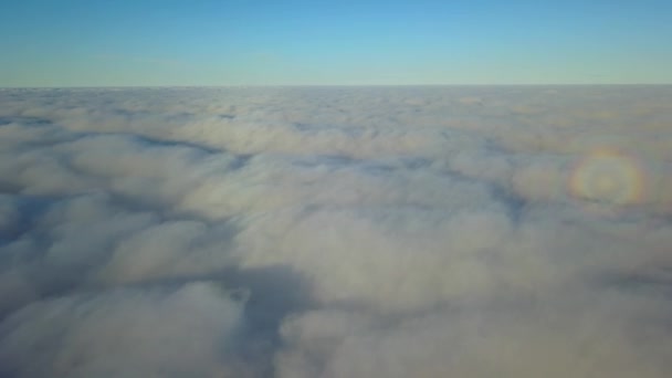 Vista Belas Nuvens Céu — Vídeo de Stock