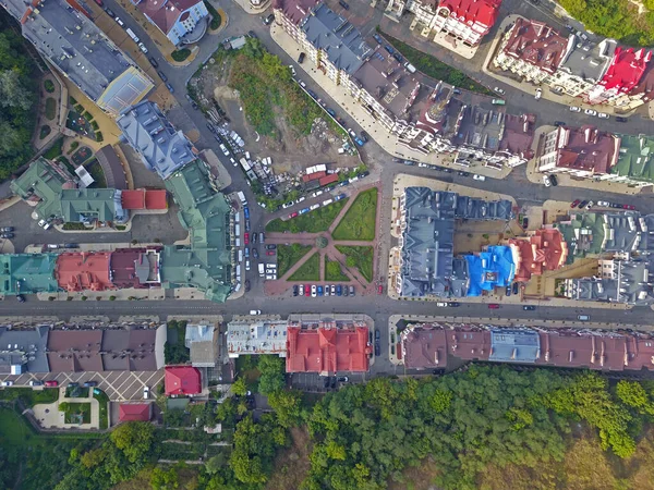Luftaufnahme Der Modernen Stadt — Stockfoto