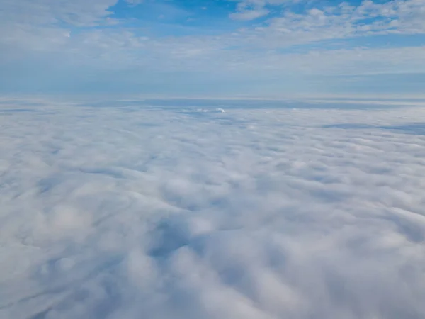 Drone Che Vola Sopra Nuvole — Foto Stock