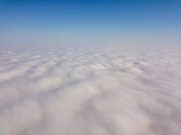 Drone Flying Clouds — Stock Photo, Image