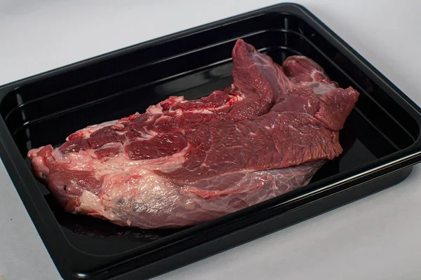 Siyah tepside taze et