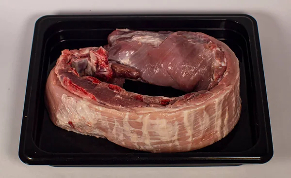 Siyah tepside taze et