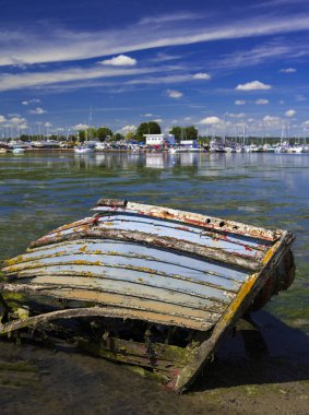 Poole Harbour eski tekneler