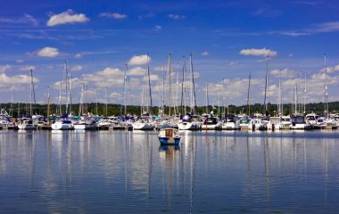 Poole Harbour eski tekneler