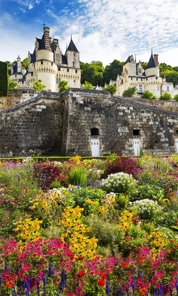 Chateau d 'usse in der Region Loire in Frankreich — Stockfoto