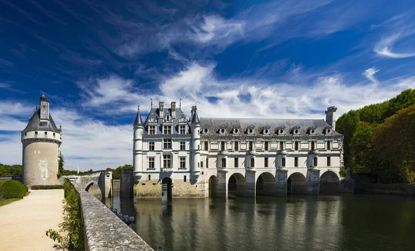 Το Chateau de Chenonceau στην κοιλάδα Loire, Γαλλία — Φωτογραφία Αρχείου