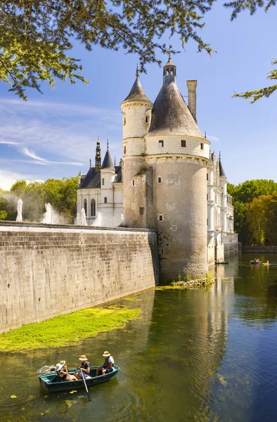 Chateau de Chenonceau no Vale do Loire, França — Fotografia de Stock