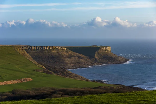 Swyre Head Highest Point Purbeck Hills 360 Degree Views Breathtaking — Stock Photo, Image