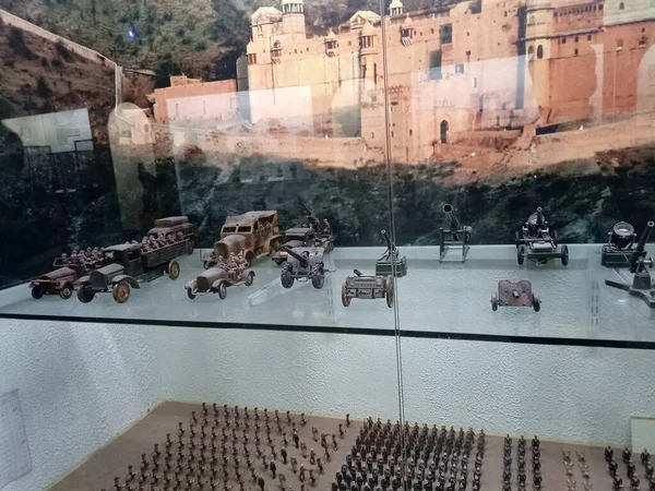 位于印度海得拉巴的Salar Jung博物馆 Salar Jung Museum 是位于印度海得拉巴市Musi River南岸Dar Shifa的一个艺术博物馆 它是印度三个国家博物馆之一 — 图库照片