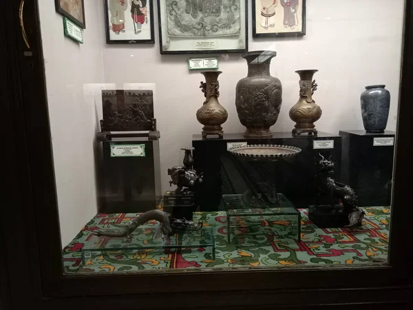 Salar Jung博物馆 Salar Jung Museum 是一座艺术博物馆 位于印度泰兰加纳海得拉巴市穆西河南岸的Dar Shifa 它是印度三个国家博物馆之一 — 图库照片