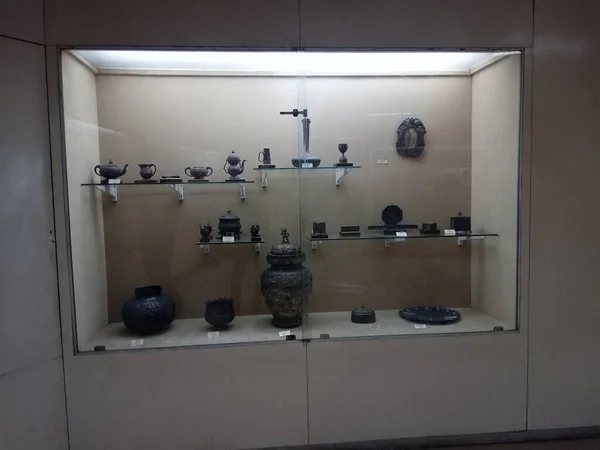 Salar Jung Museum Museu Arte Localizado Dar Shifa Margem Sul — Fotografia de Stock