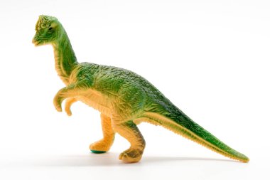 Pachycephalosaurus dinozor oyuncak model beyaz arka plan üzerinde