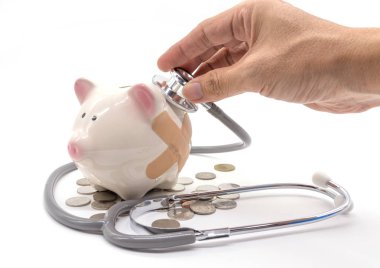 Doktor stetoskop kumbara için holding