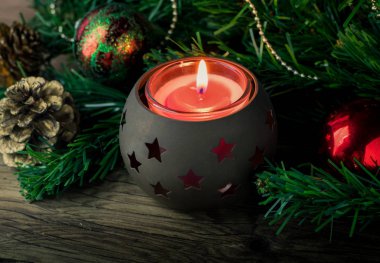 Fotoğraf çerçevesi ve çocuk oyuncakları Noel dekorasyon için.