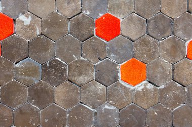 renkli döşeme arka plan duvar