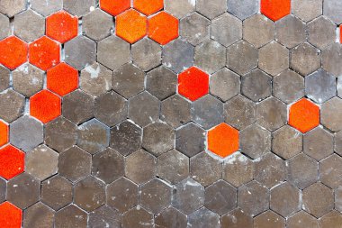 renkli döşeme arka plan duvar