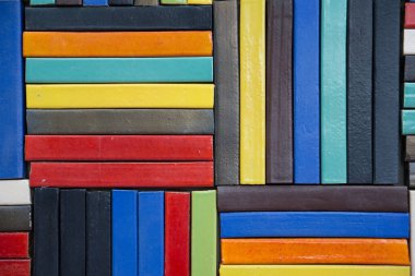 renkli döşeme arka plan duvar