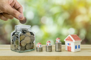 Tasarruf planları konut, finansal konsepti için